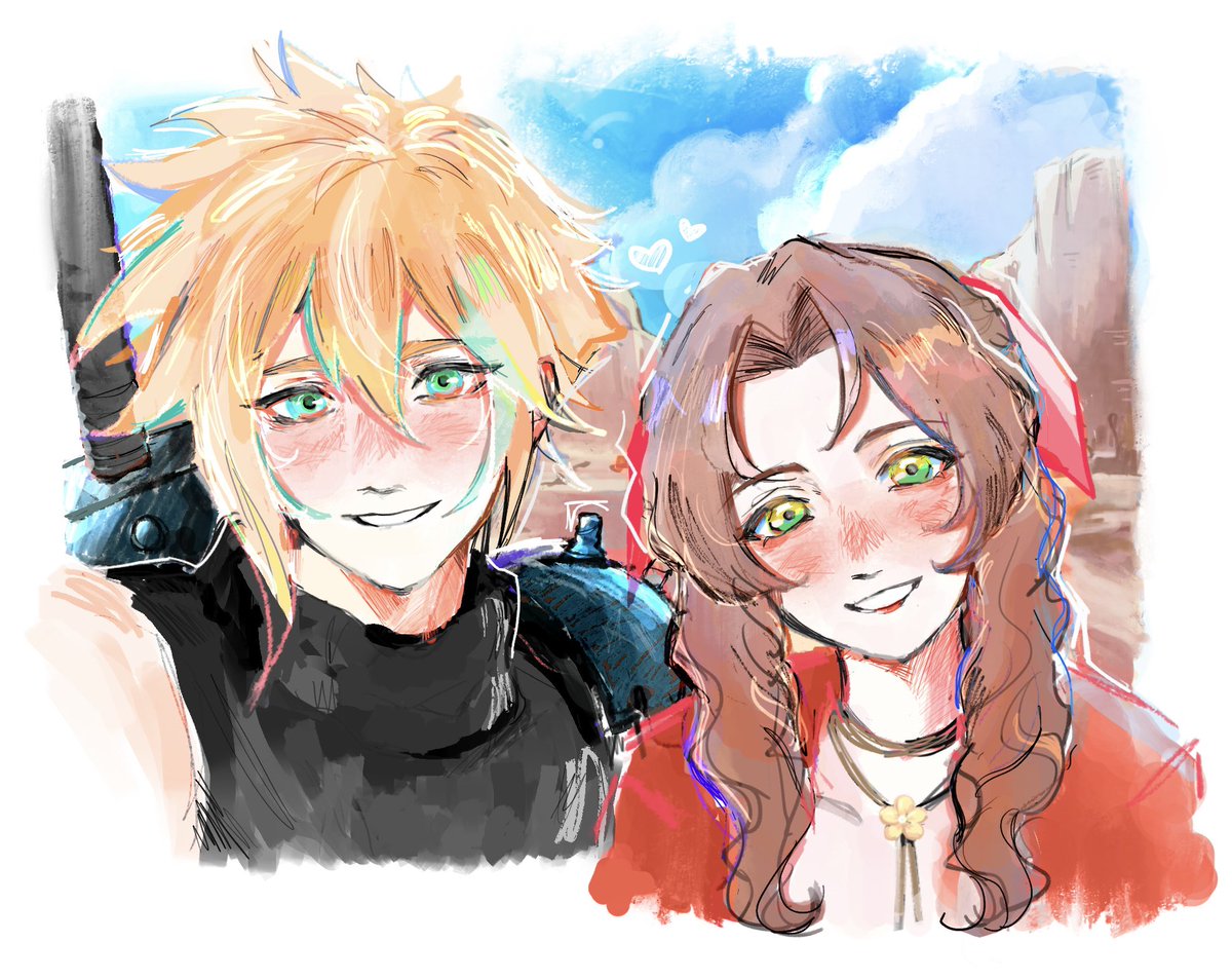 astercat_'s tweet photo. Every moment matters #Clerith #FF7 https://t.co/5PAFtuBfNU