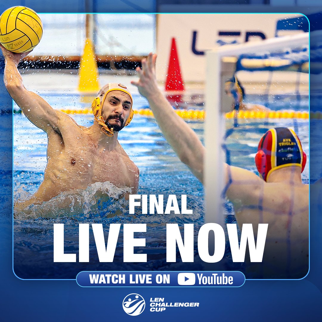 🔥 The #WaterpoloCC Final is LIVE now! Don't miss the action LIVE on YouTube ▶️ bit.ly/WatchAquatics Follow #waterpolo results ▶️ bit.ly/WPresults 📸 Galatasaray SK | #WaterPolo