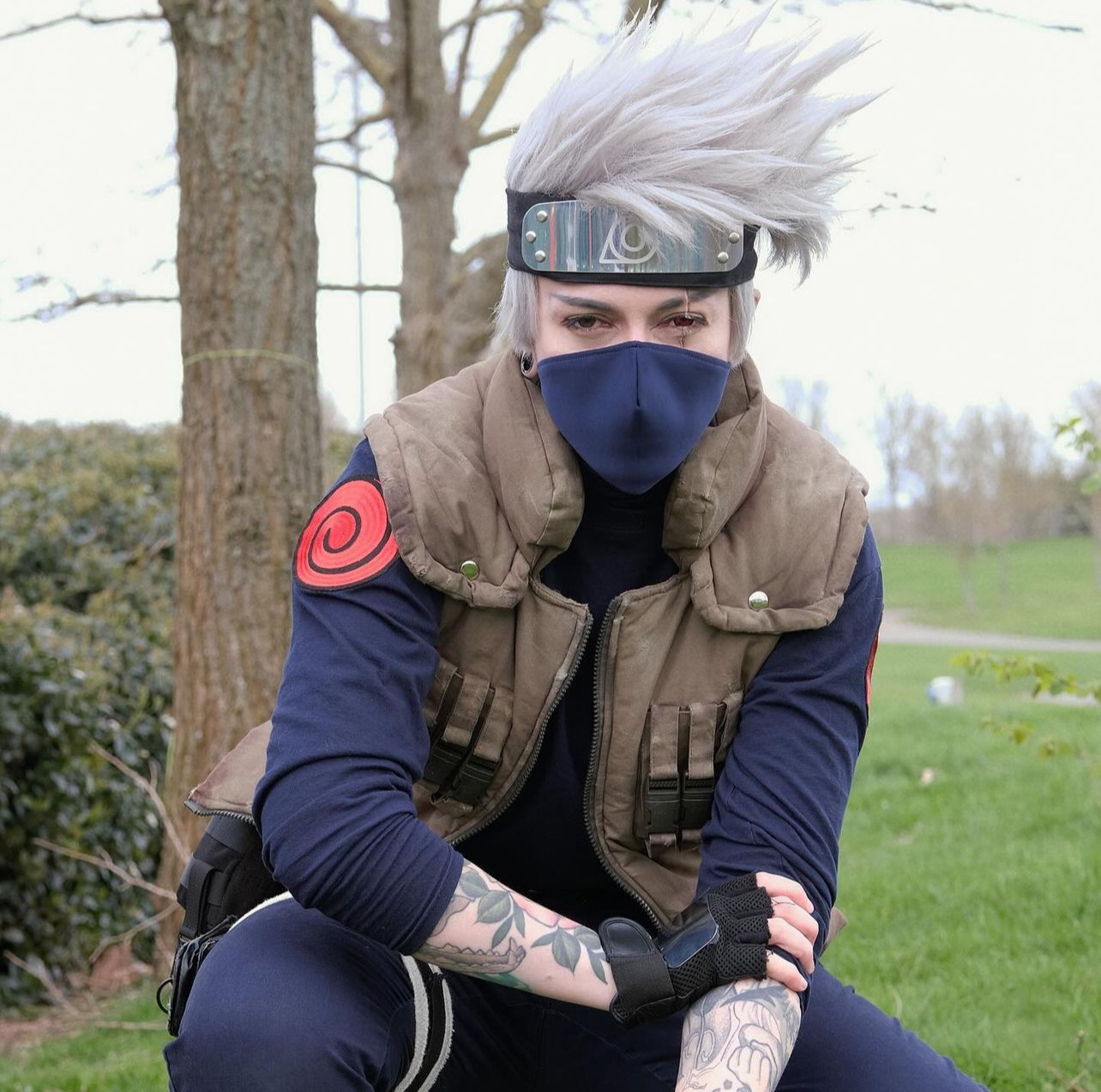 Cosplay kakashi wig hotsell