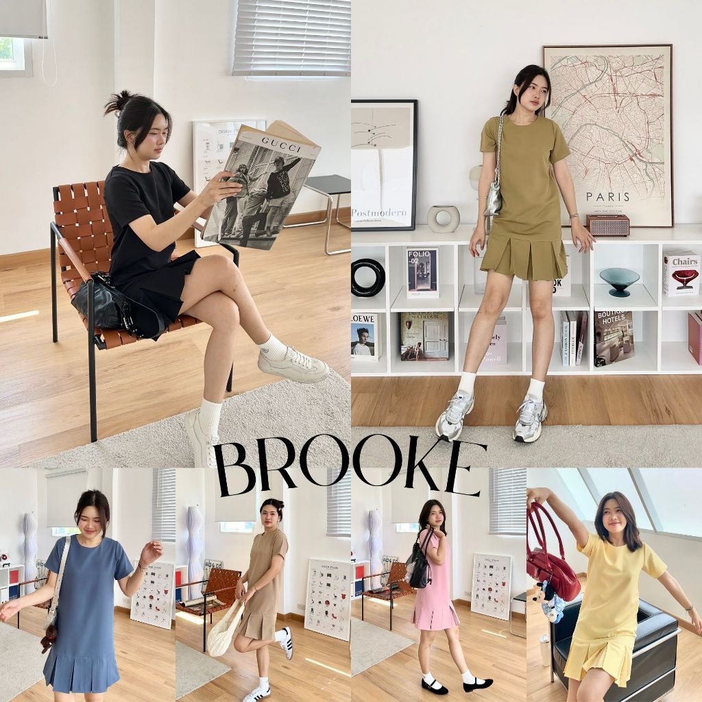 (พร้อมส่งทุกไซส์ ยกเว้น อก40') 12FEBRUARY | BROOKE DRESS เดรสที่ได้แรงบันดาลใจมาจากกระโปรงเทนนิส (6 ไซส์ อก 34'-44') 

พิกัด📌 shope.ee/7Kaavx2rZq