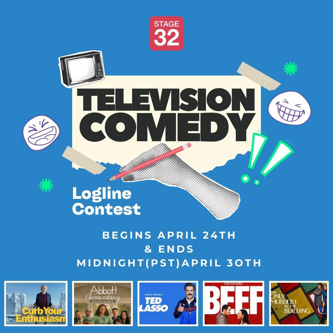 Stage32Scripts's tweet photo. Have you signed up for our Television Comedy logline contest yet? If not, you still have time!!

How to enter:
Follow the link below to enter, and we will send you the link and further details!
https://t.co/GLfdwICN6m

#loglinecontest #televisioncomedy #ultimatecontest https://t.co/UBagUmzJKq