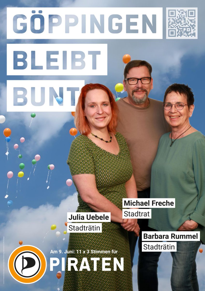 Unser Spitzentrio für den Göppinger Stadtrat