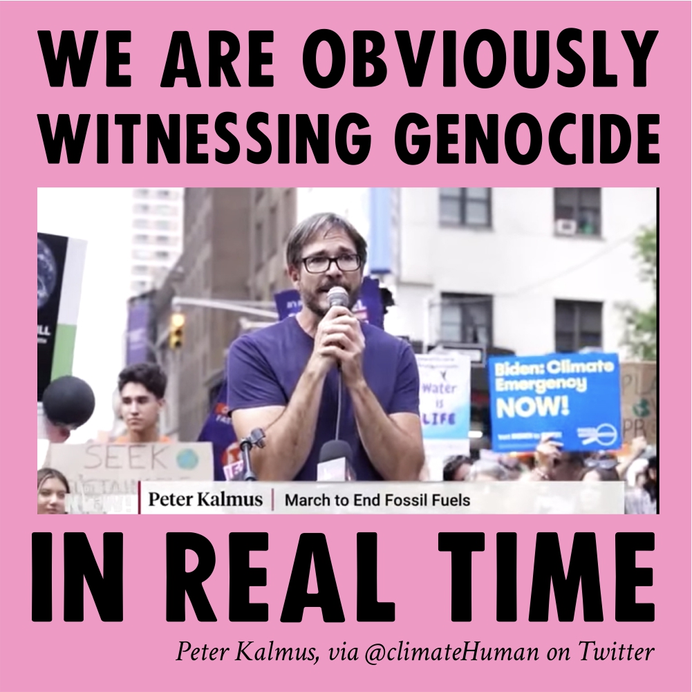 5🧵Peter Kalmus - We're witnessing a genocide in real time, twitter.com/ClimateHuman/s…