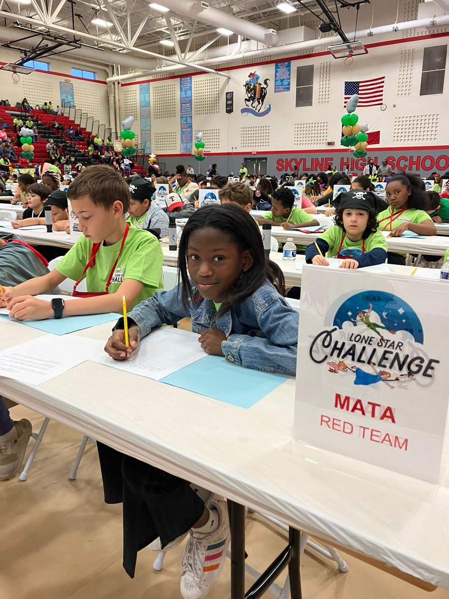 640 students, 100 coaches, and 80 campuses unite for the Lone Star Challenge Competition! Get ready to dive into adventure with 'Hook's Revenge' as teams compete for the ultimate treasure: knowledge! #GetInvolved
#StayTheCourse #ProudToBeDallasISD 
@DallasISDSupt
@dallasschools