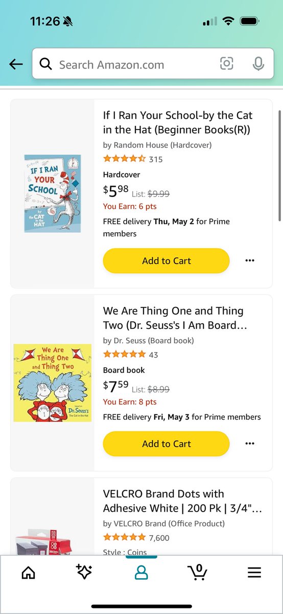 Because who doesn’t like books🙈📚 My kiddos love when I add new books to our library💞 These are Dr. Seuss books that they would love😍 Any help or RT is greatly appreciated ☺️
#clearhthelist 
amazon.com/hz/wishlist/ls…