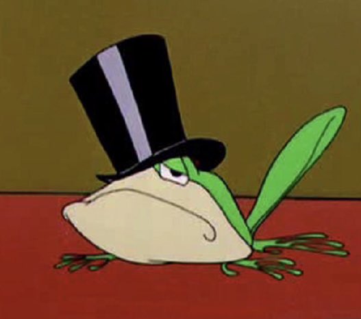 Is this Michigan J. Frog doing more tricks that no one else will ever see?