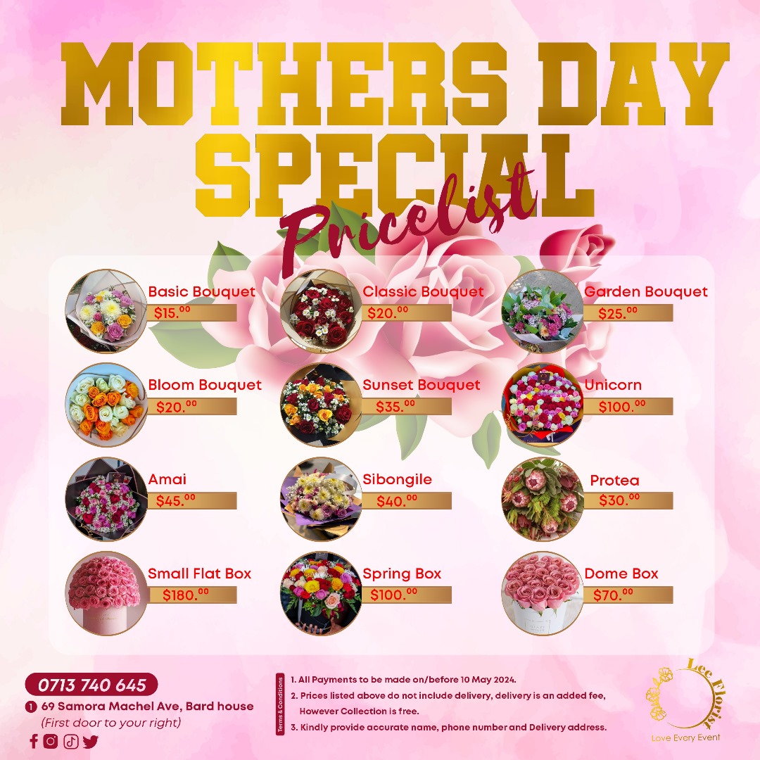 leemadzvamuse's tweet photo. Took my business to the streets! 
Please order from us this Mother's Day @LeeFlorist2 ❤️💐 https://t.co/NXOy5XXPaa