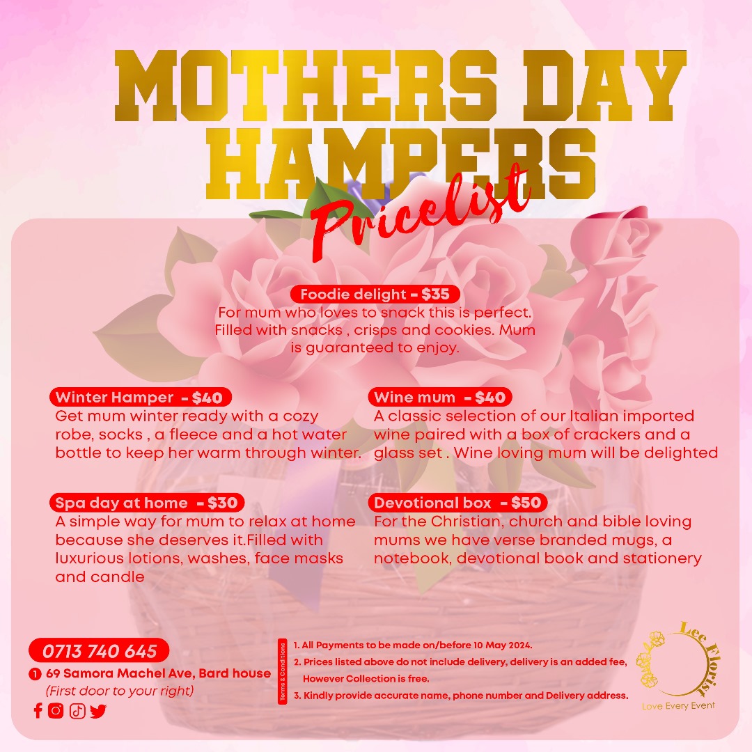 leemadzvamuse's tweet photo. Took my business to the streets! 
Please order from us this Mother's Day @LeeFlorist2 ❤️💐 https://t.co/NXOy5XXPaa