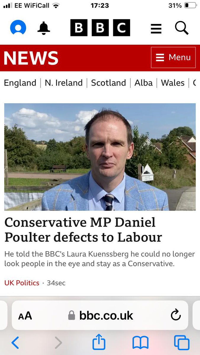 So, the choice is simple It’s either switching or ditching 🫠🤔 Come to #Labour We Have Policies & Morals…& 🍪 @Jesse_Norman you next? #DanielPoulter says “the Conservatives have become a “nationalist party of the right” #GeneralElectionNow @WMLabour @herefordlabour