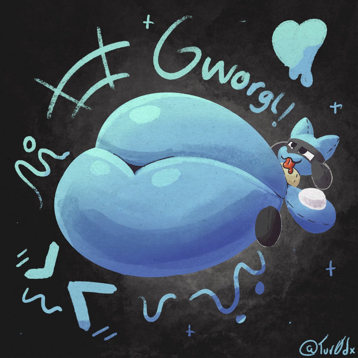 Never buying another plushie from Temu ever again... quite literally h-haha...