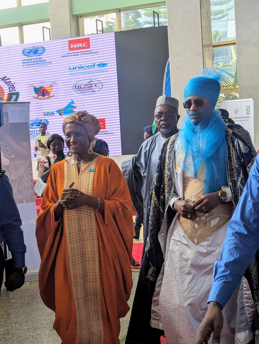 Merci, Majesté Roi des Bamouns, Champion de l'UNICEF au Cameroun, d'avoir répondu à notre appel. Nous sommes fiers de vous avoir à nos côtés au premier #ForumDesMaires sur l'enregistrement de naissance. @unicefcameroon
