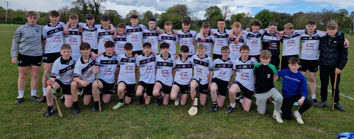 Well done to @sligogaa hurlers who won their U15 match v @officialdonegal today. Super performance 🏁👏🏁👏