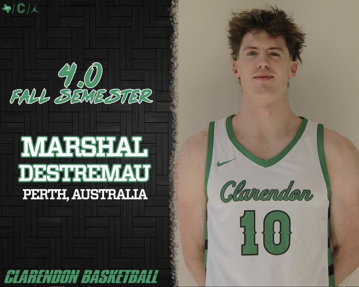 6'9 forward Marshal Destremau out of Clarendon Junior College has heard from the following, i'm told: Canisius South Alabama SIUE High Point ACU VMI Fairfield -Three years to play -Southern Utah transfer -4.0 GPA @CoachHJenkins. @ClarendonHoops.