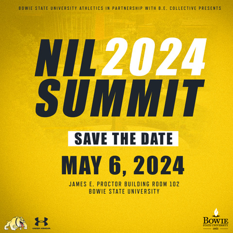 Join us for a day of insightful discussions & networking at the Inside the NIL: #HBCU Educational Summit at #BowieStateUniversity May 6th. Discover how to leverage #NIL for a thriving future in sports. Register now: rb.gy/0yhl29