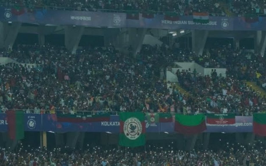 The tickets for Mohun Bagan - Odisha Fc are sold out. [60k +]🔥 #isl10