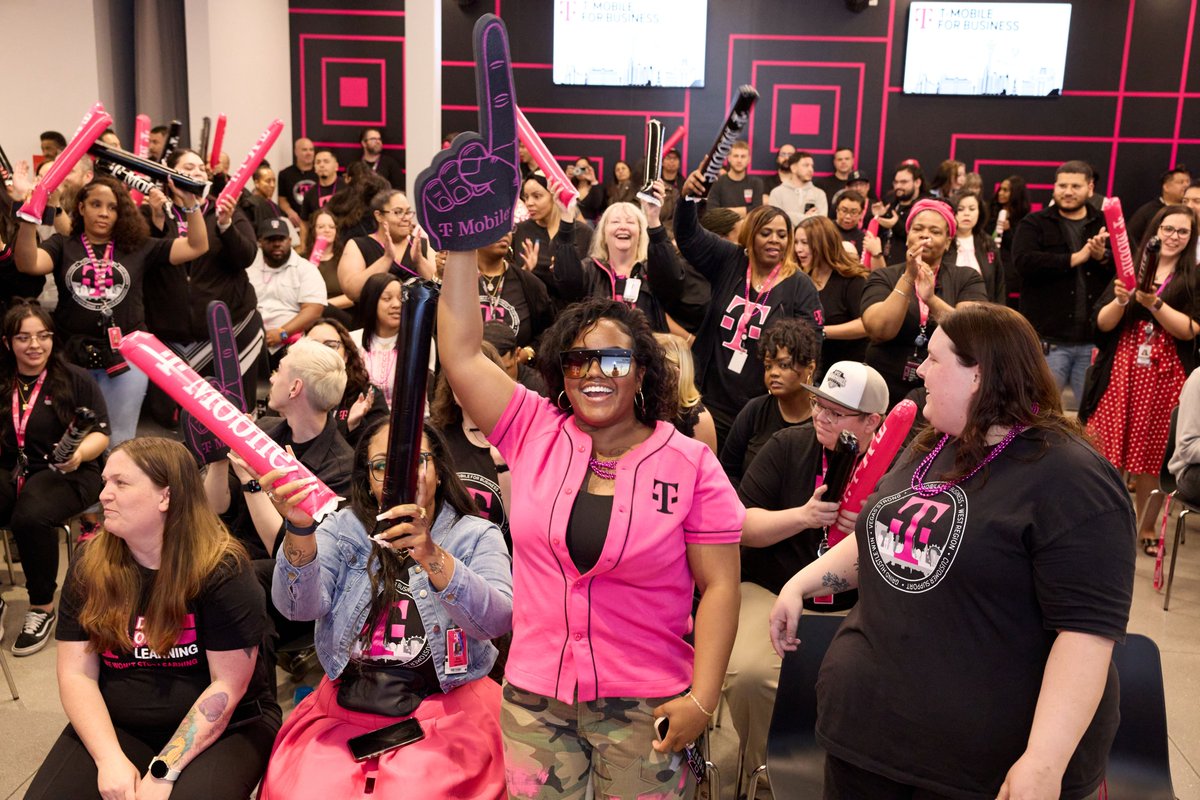 Seeing the <a href="/TMobileBusiness/">T-Mobile Business</a> Las Vegas CEC in person, the investment in the community and all the innovation opportunities was inspiring.

Can’t thank everyone enough for their undeniable customer love! 👏👏