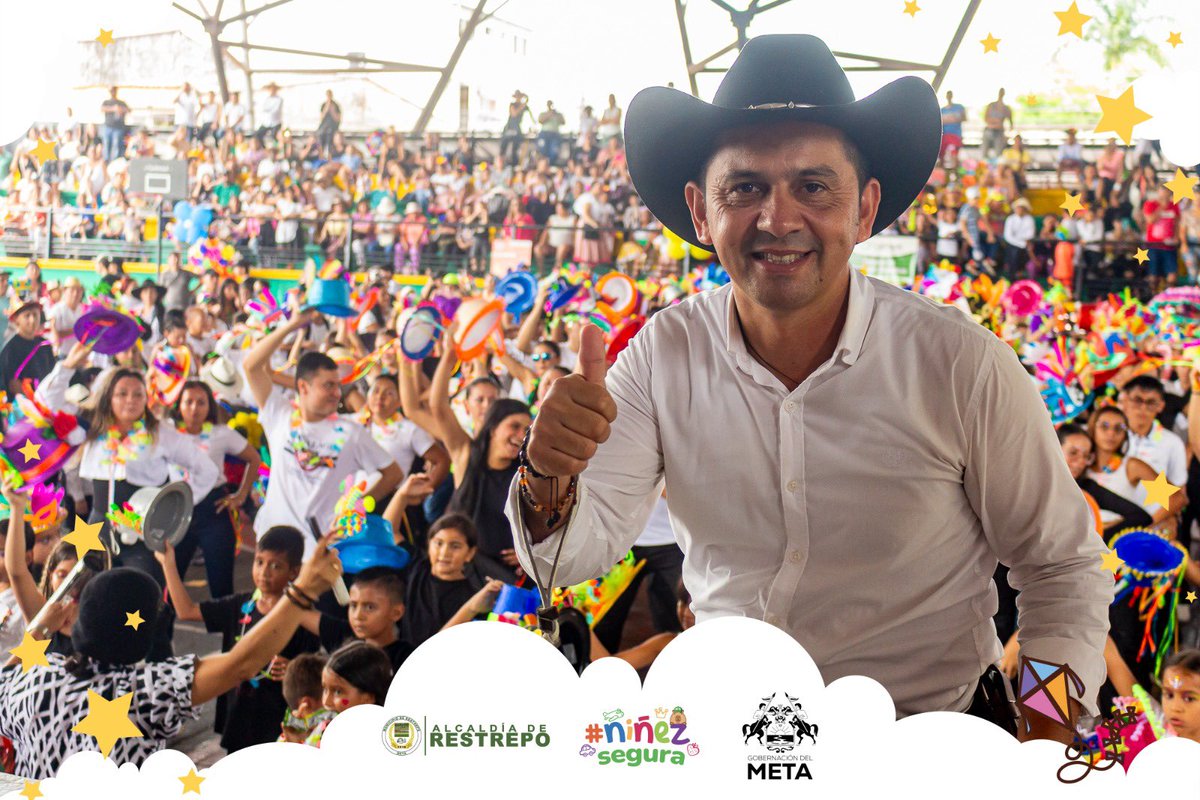 alrestrepometa's tweet photo. ¡Feliz Día de la Niñez les desea Dani Linares, a todos los niños y niñas del municipio de Restrepo!

#NiñezSegura
#SumateJugando #DíaDeLaNiñez #SúmatePorLaNiñez #Brújula2024 https://t.co/b8t8qCxGEi