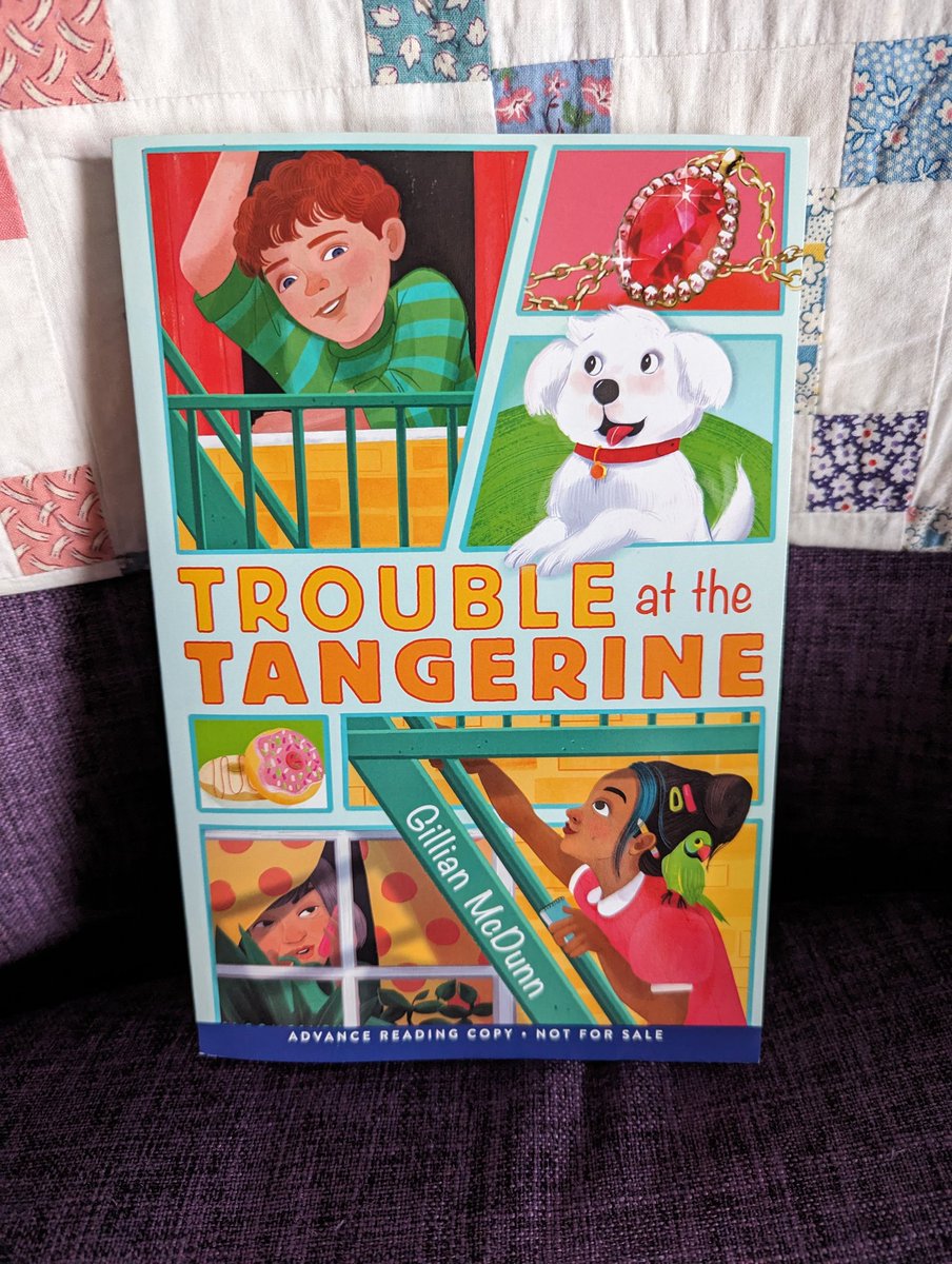 I'm so happy to receive an ARC of this exciting book by one of my favorite #middlegrade authors <a href="/gillianmcdunn/">Gillian McDunn</a> 🤩