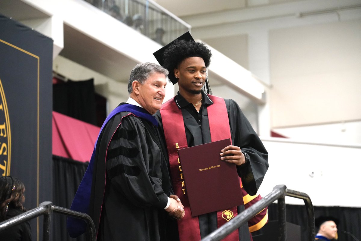 I was honored to address @UCWV’s Spring 2024 Commencement Ceremony today in Charleston. To our graduates: you will face many challenges in life, but I hope you look at these challenges as opportunities to solve the problems facing our country. Congratulations, Class of 2024!