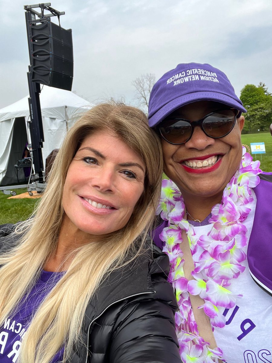 Proud to MC today’s #purplestride for Pancreatic Cancer.  With only a 13% survival rate it is one of the deadliest cancers. Raising awareness and funds for research and a cure is paramount to these survivors and the families of those who’ve lost their battle.  For more