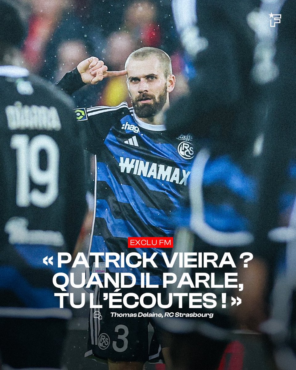 🚨Entretien exclusif 🚨 La saison du Racing, l’arrivée de BlueCo, son retour au premier plan, sa relation avec Patrick Vieira, la course au maintien… Thomas Delaine s’est confié avant la réception de l’OGC Nice ! Merci au @RCSA 🙏🏻 L’entretien complet à retrouver ici :…