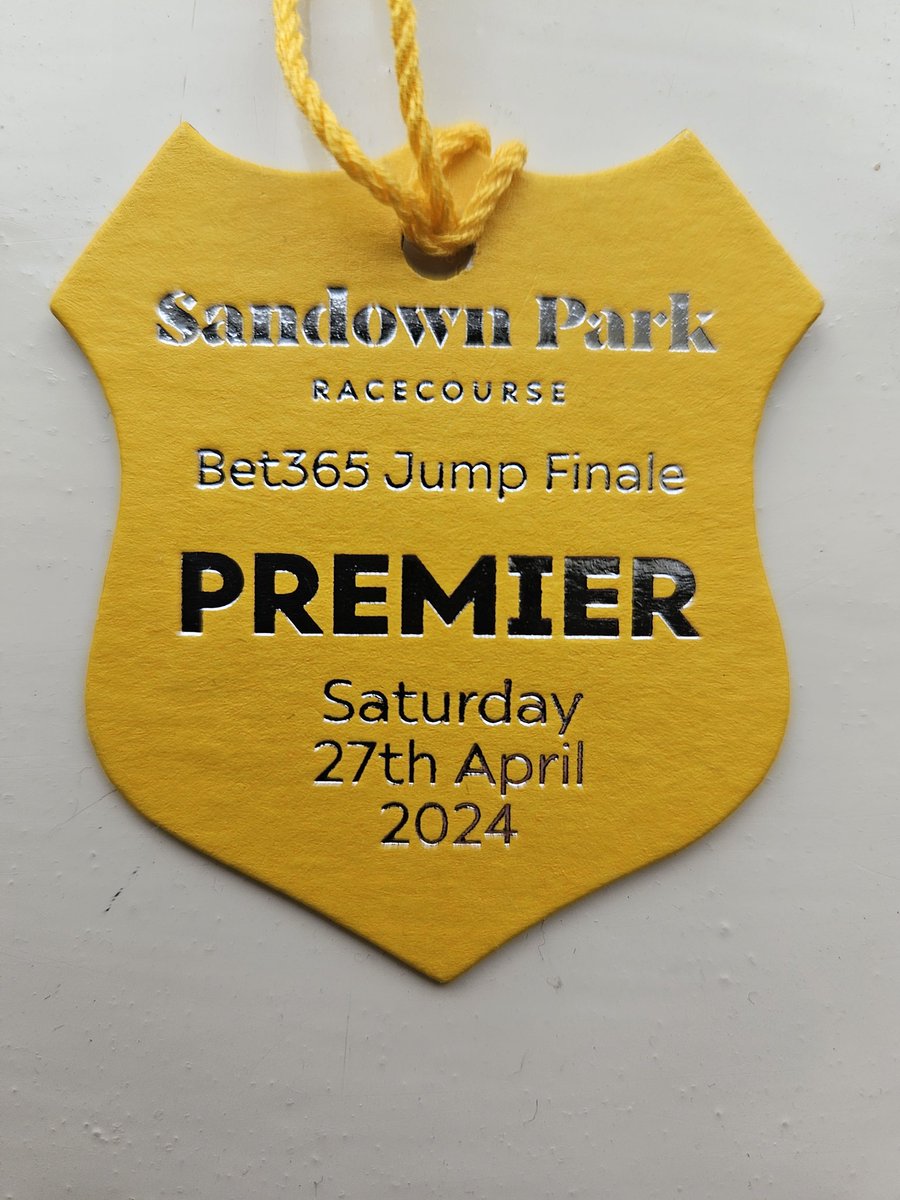 £52.50. Worth it? Probably yes, seeing as it was my first Saturday raceday for at least 20 years, and the racing and facilities were great. But I think it will he just a one-off - I'll look out for those £15 racedays at Epsom and Sandown in August/September. #Sandown #ComeRacing