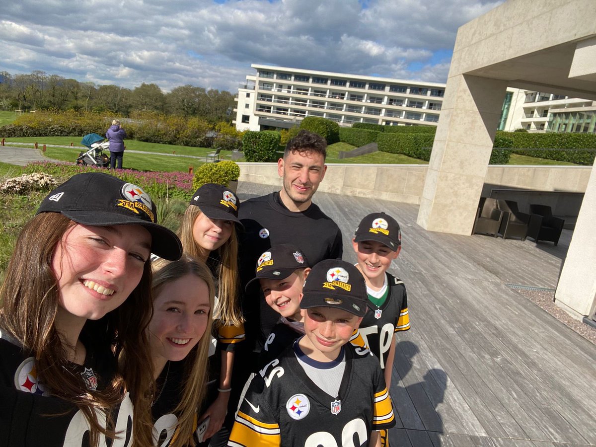 We’re all set to go here in the beautiful Killarney, Co. Kerry📍

See you soon #SteelersNation 😉

#SteelersIreland
#HereWeGo