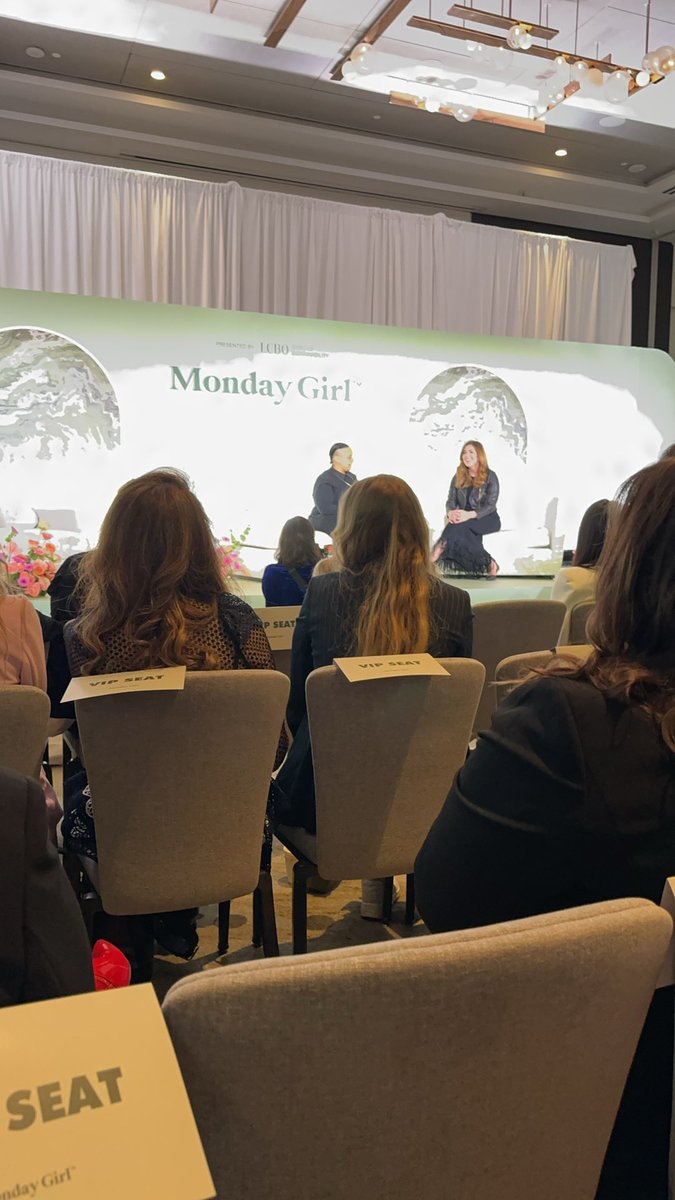 @mondaygirlca summit! Fireside chat with  Joanna Griffiths from Knix and Coach Carey at the Monday Girl summit! Thank you Scotiabank for inviting me! Being around entrepreneurs who get it!!!