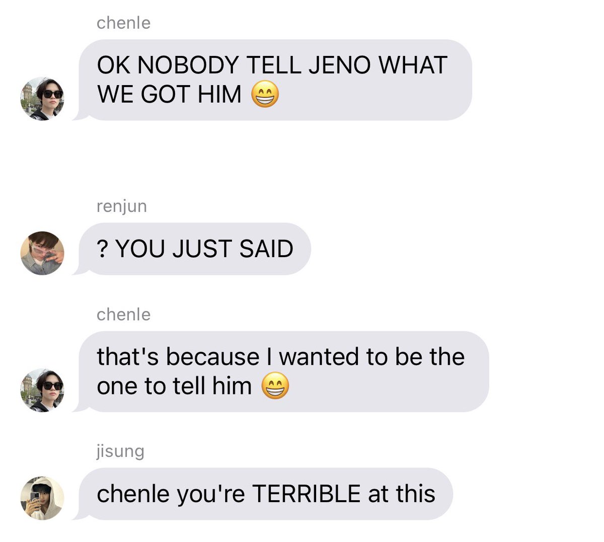 psychejn's tweet image. #7dream four tweets au; where nct dream gives j.eno an unforgettable present for his birthday 🔞🎁