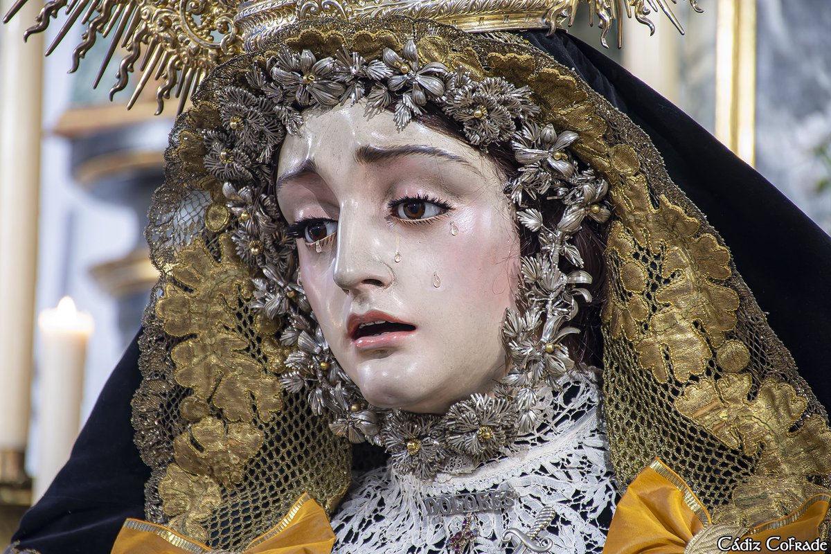 ⚫ Pregonera para la Virgen de los Dolores del Descendimiento. @_descendimiento 👉🏻 cadizcofrade.net/actualidad/not… #CádizCofrade #Cádiz #CadizCofrade #Cadiz