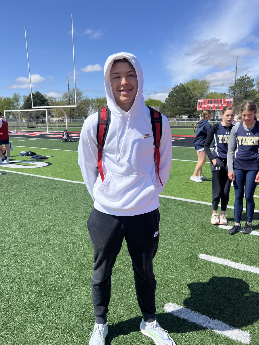 Mikaela Boss (@mbossyes) on Twitter photo YMS Track and Field Qualifiers are at the wonderful A-Town Showdown today! Amazing competition for our athletes. #yorkdukes <a href="/ymsdukes/">York Middle School</a>
4th Place Triple Jump
Hayden Coffin YMS Track and Field Qualifiers are at the wonderful A-Town Showdown today! Amazing competition for our athletes. #yorkdukes <a href="/ymsdukes/">York Middle School</a>
4th Place Triple Jump
Hayden Coffin