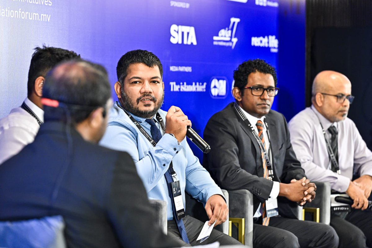 Ganairportco's tweet photo. The first aviation forum was held today.This is a platform for key industry professionals &amp; stakeholders to exchange perspectives, foster ideas &amp; to engage in much needed dialogue in regard to the aviation industry.Our Chairman, Azaan Ahmed Zuhair represented @AIA_MV at the event https://t.co/LS5pyEotOY
