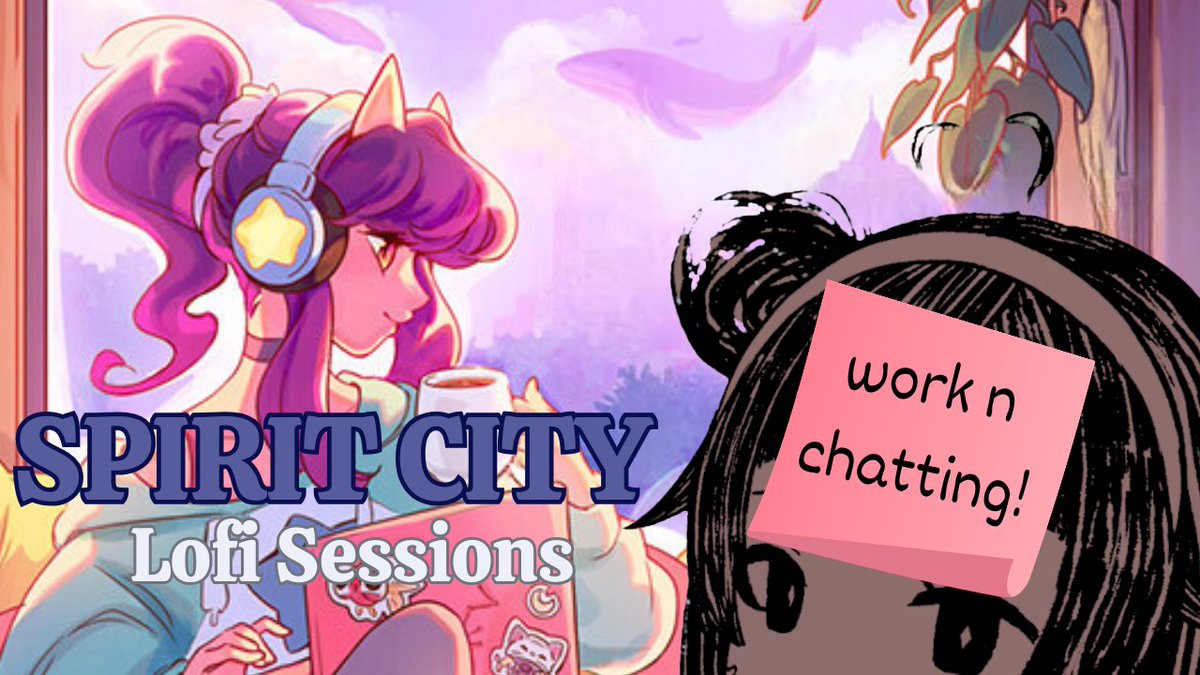 KiSweets's tweet photo. *radio static sounds*

Spirit City: Lofi Sessions 🎶 work n chatting! 4.27 (1pm ET) #KiSweets #SweetLive 

 🫶🏾 https://t.co/6fNXOoreYa https://t.co/CnNN5nx1e8