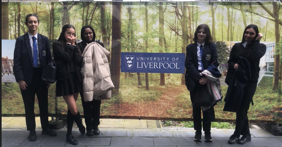 Year 10 'Girls in Maths' event at The University of Liverpool. The girls took part in several different Maths sessions throughout the day (winning a prize for one of them!)  and spoke to many inspirational women with careers related to Maths. #womeininstem#maths#careers