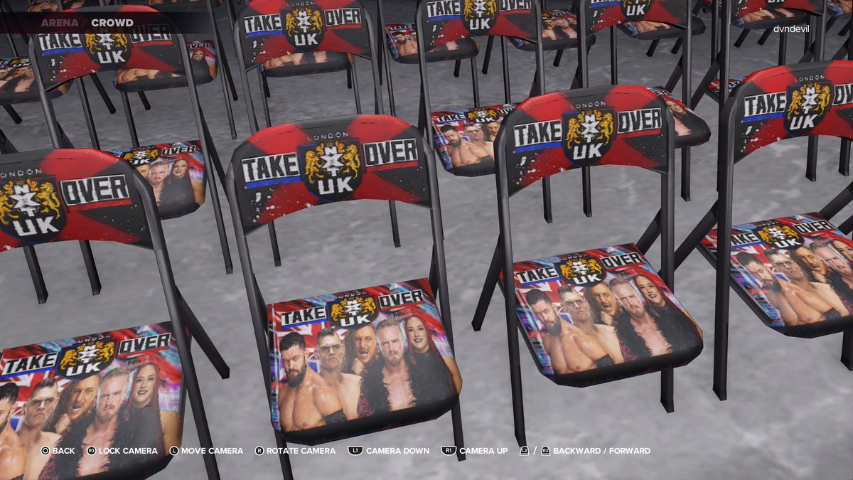 🇬🇧 NXT UK TAKEOVER: LONDON 🇬🇧 open stadium ARENA is now available in the CC. 
Enjoy!✨#WWE2K24

⭕️ TAGS:

-  NXTUKPACK
-  dvndevil
-  NXTUK

This one’s for all the NXT UK fans 🫶❤️