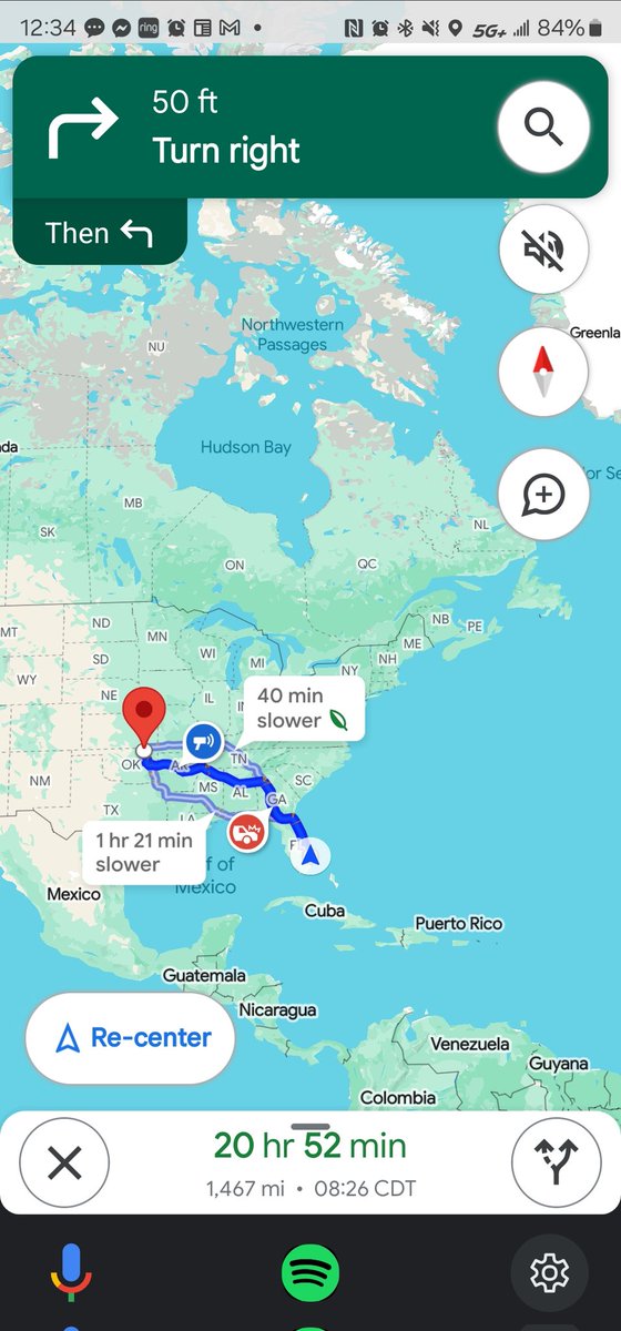 cinimod's tweet photo. What the hell is wrong with @Google? I'm trying to use Hey Google to navigate to nearest Wendy's and it did this, while sitting in the parking lot of Wendy's. @googlemaps @GoogleAI #brokenaf https://t.co/gnY4HAScVx
