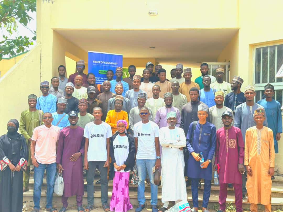 Glad to be part of the participant at the Shardeum Web3 program at Arewa House, Kaduna.

#ProofOfCommunity