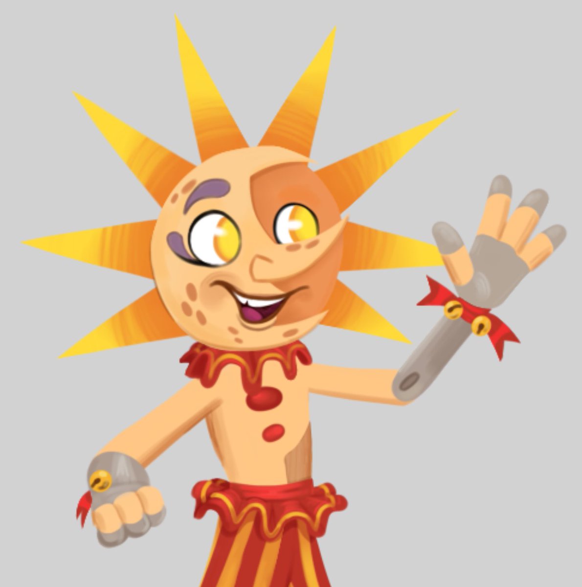 😀 ・ Sun cutout artstyle test. Genuinely the last time you’re seeing him from me for a long time

the actual final thing is drastically different which i can’t show but i don’t want this to go to waste

#fnafsecuritybreach #fnafsb #fivenightsatfreddys #fnaffanart #fnaf