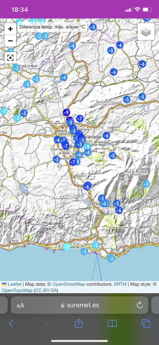 Granada_Meteo tweet picture