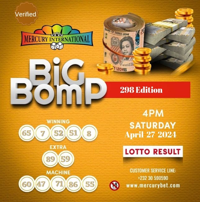 Mercury International Lotto Results (@MercuryLottoSL) on Twitter photo 2024-04-27 16:38:37