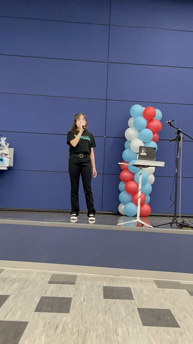 NurseSam_WSMS's tweet photo. Thank you so much to our wonderful Slider choir for performing the national anthem and more this morning at our Lower Valley Heath Fair! Come out and get your screenings we’ll be here at Socorro HS until 2! @Slider_Middle @SISD_Nurses https://t.co/PgchcsXAtm