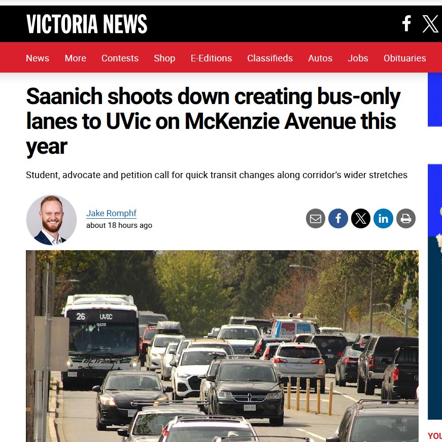 🧵We are disappointed, but not surprised, by #Saanich's initial response to our campaign. Overcoming climate delay is never easy, and we are just getting started! Petition link ⬇️in next tweet vicnews.com/local-news/saa… #UVic #yyj #yyjpoli