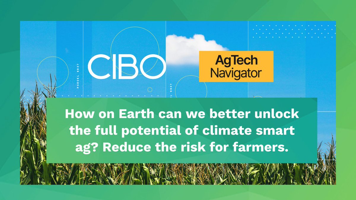 We’re excited to be featured in @AgTechNavigator's latest article, shedding light on how #AgTech is mitigating risks for farmers adopting regenerative practices. ow.ly/YK9750RpgL0