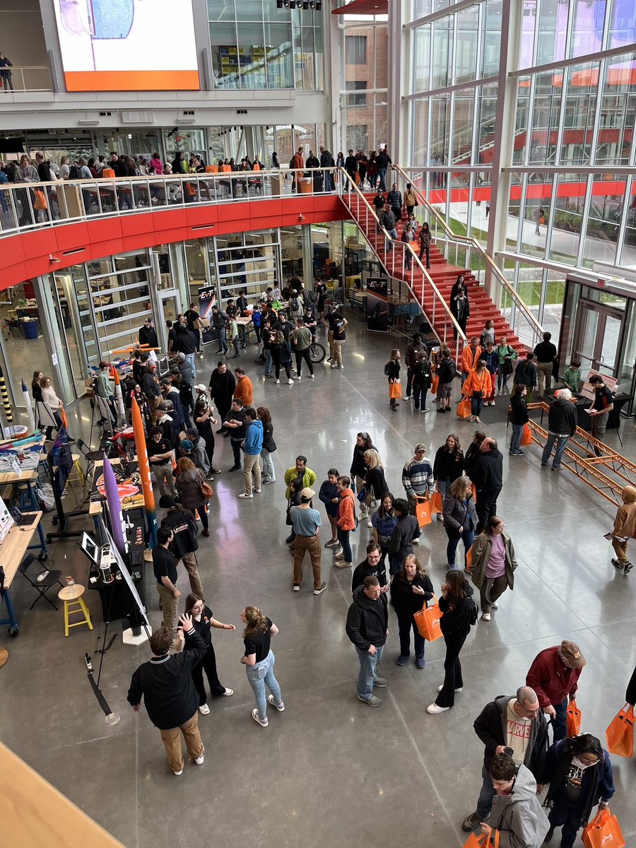 Imagine RIT: the Creativity and Innovation Festival is a wonderful opportunity to get a glimpse at the creative spirit of tomorrow's leaders.  It was great to hear from students about the unique intersection of technology, the arts, and design taking place at @RITtigers.