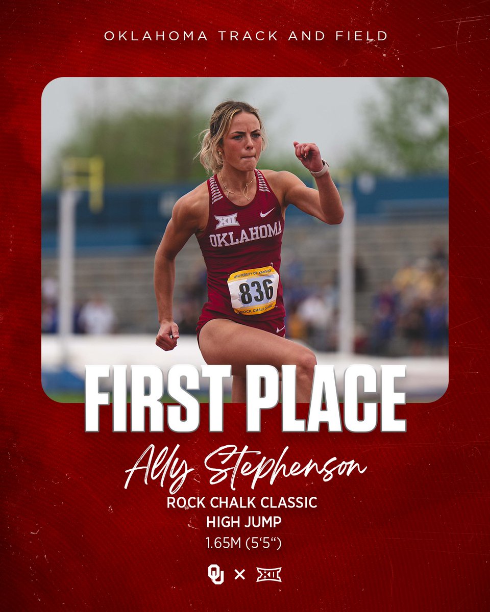 Ally Stephenson grabs the women's high jump title with a 1.65m (5'5") mark!