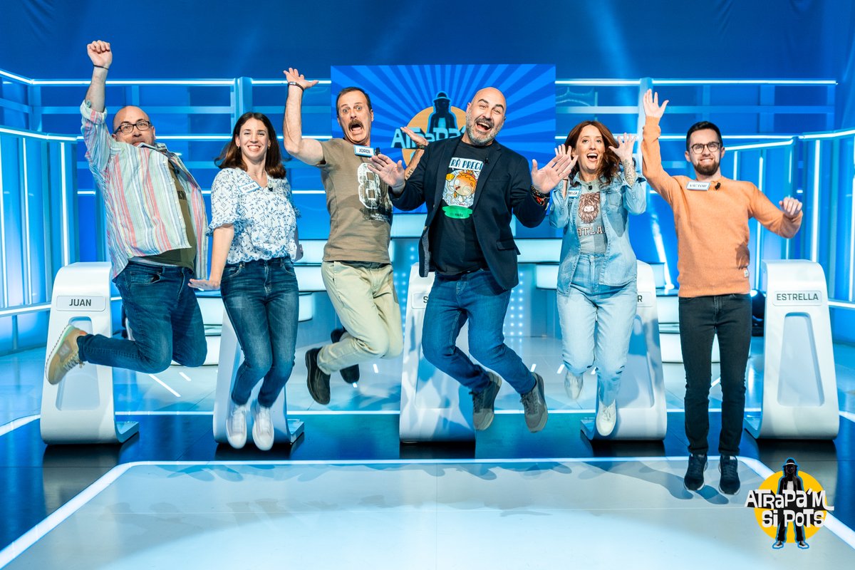 AtrapamAPunt's tweet photo. Dijous volador amb:

👤 Juan de Villena
👤 @sebastia_jorge d’Alacant
👤 Silvia d’Ontinyent
👤 @vicpeirosanz de Benaguasil
👤 Estrella d’Alboraig

🕞 A les 15.30 h, #AtrapamSiPots en @apunt_media. https://t.co/DvUJ7a6NDk