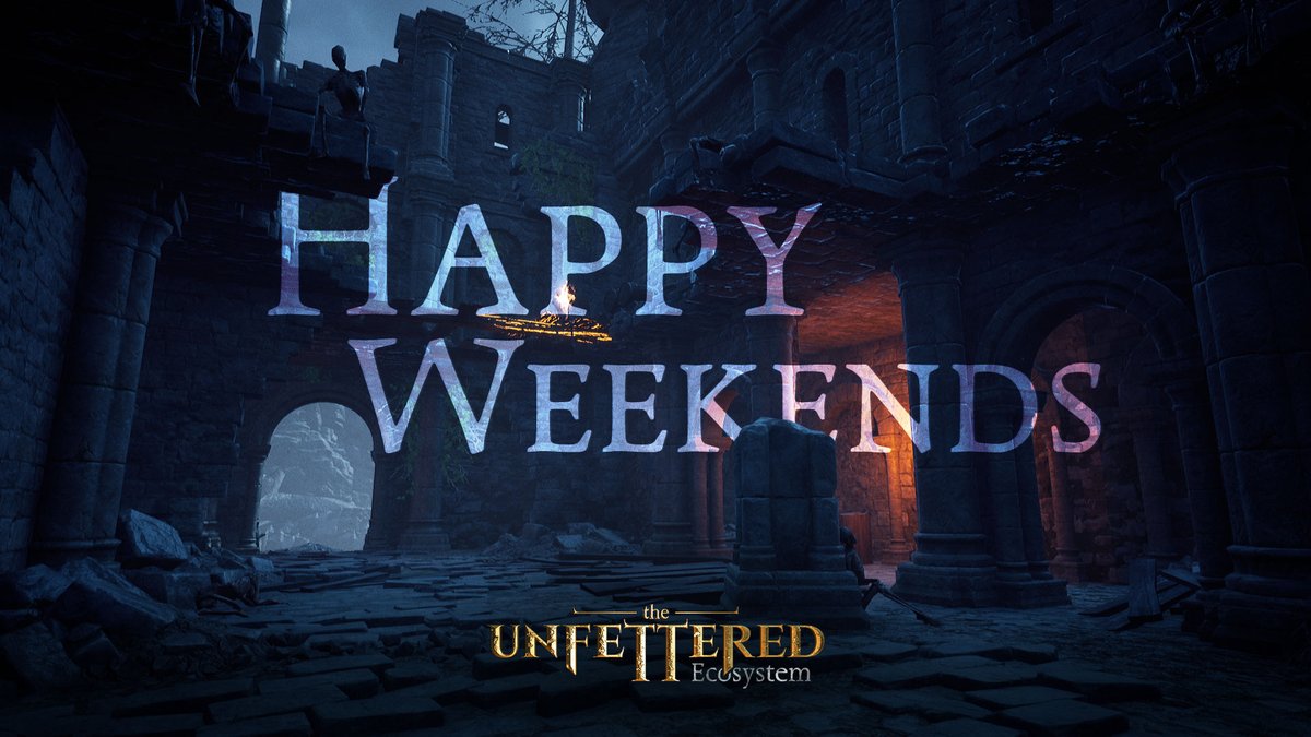 Enjoying weekend in The Unfettered's epic atmosphere! 🔥 We're maintaining full-speed momentum, no slowing down on work. 💪 Happy weekend!