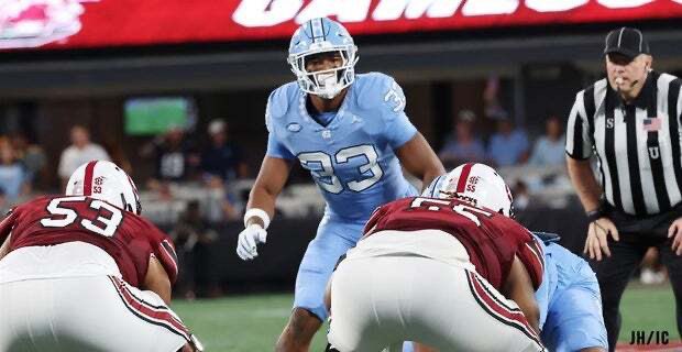 A four-year mainstay on the #UNC defense, Cedric Gray will take his game to the next level. The Tennessee Titans selected the LB with the 106th overall pick in the fourth round of the NFL Draft. More on Gray and his accomplishments at UNC: 247sports.com/college/north-…