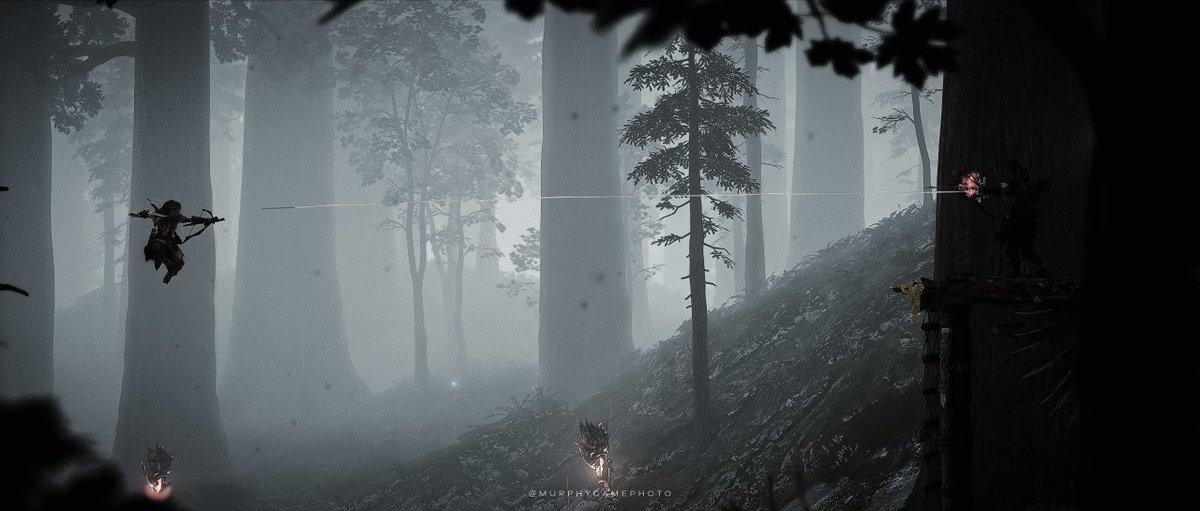 Horizon Forbidden West 'Gloomy Forest' #HorizonForbiddenWestPC #BeyondTheHorizon #Aloy #ThePhotoMode #ingamephoto #PhotoMode #VPCommunity