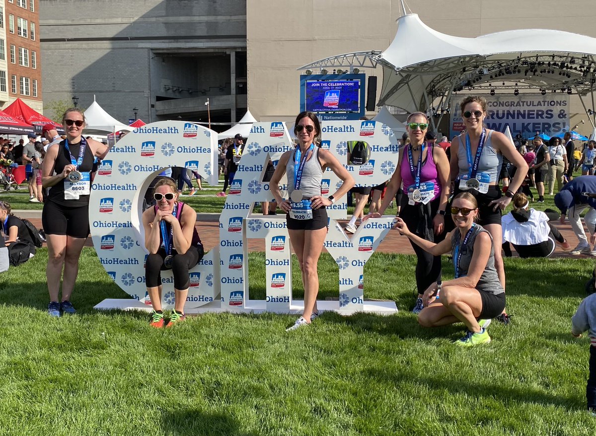 OhioHealth's tweet photo. The 21st OhioHealth Capital City Half & Quarter Marathon is in the books πCongratulations to all of the participants! #GiveEmHealth #CapCityHalf https://t.co/2NUej9kf9A